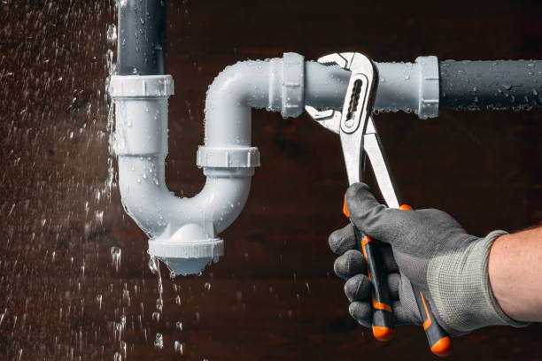 Professional Leak Detection technician working in South Portland, ME